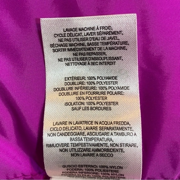Columbia Omni Tech Heat Waterproof Breathable Purple Hooded Jacket L 14/16 - Picture 12 of 13